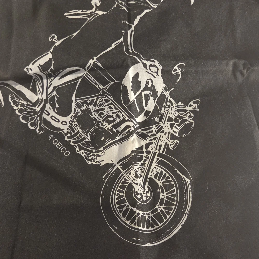 Black Motorcycle Bandana Scarf